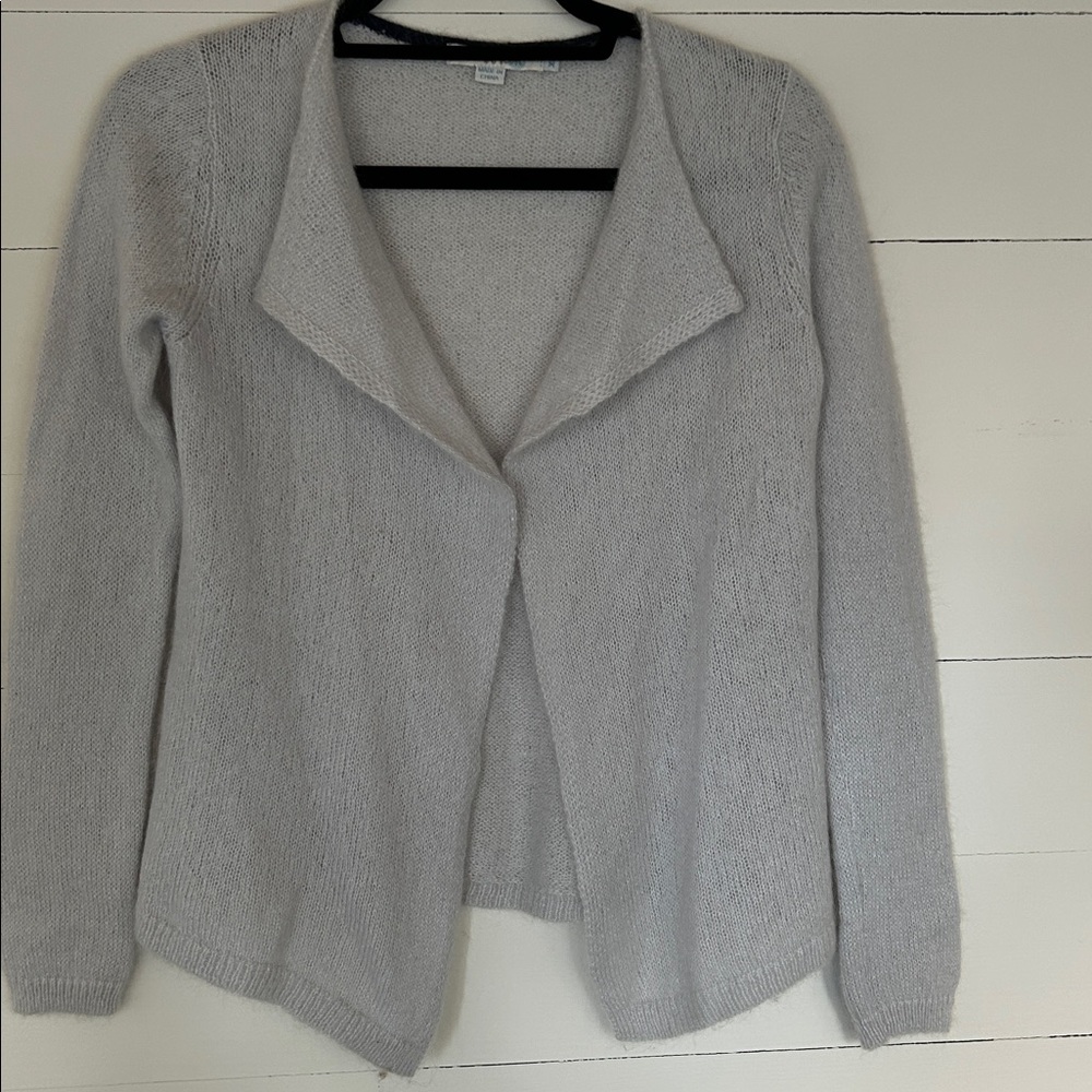 Boden Bluish Gray Open Front Cardigan Size XS - Picture 3 of 6